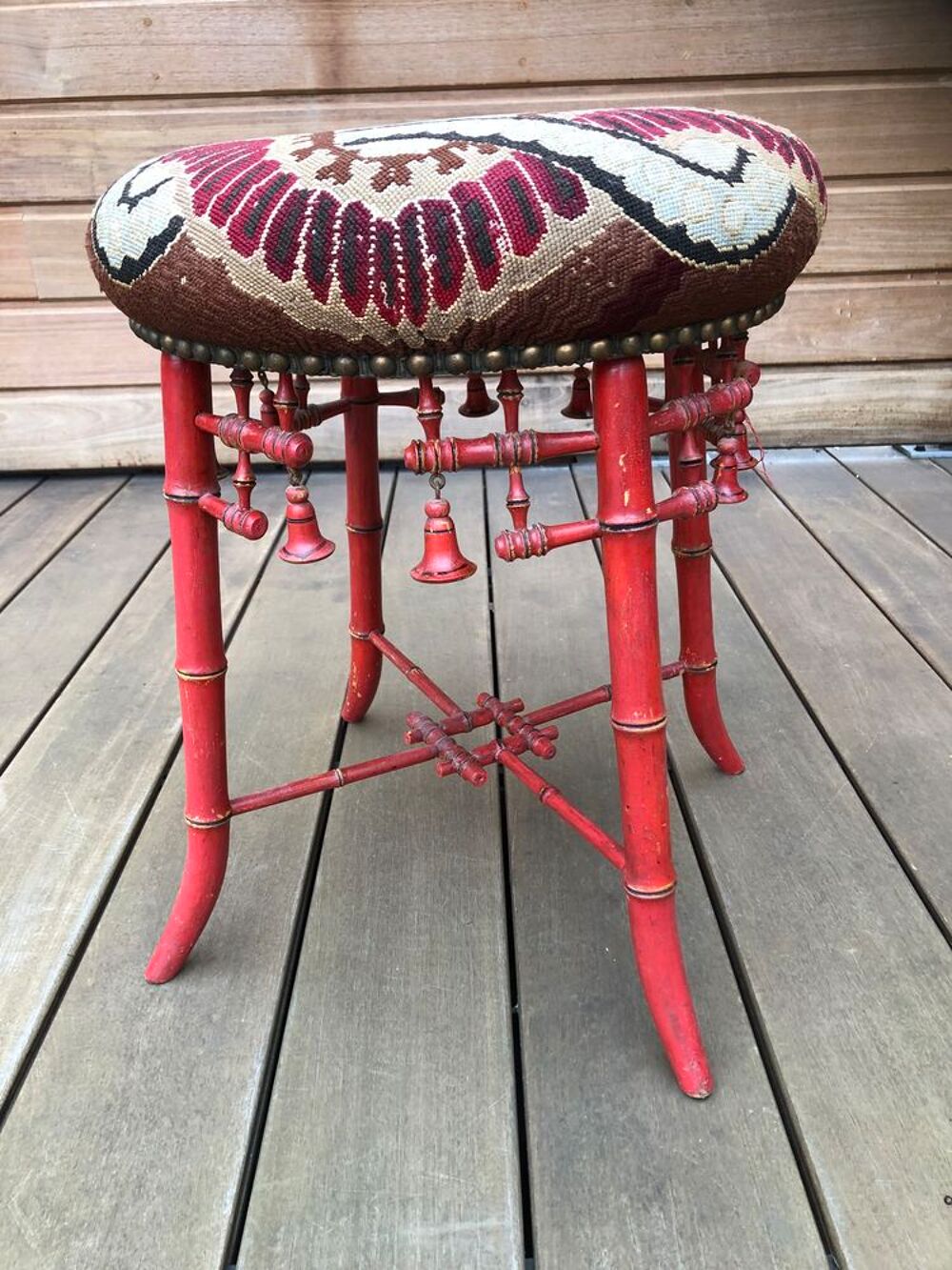 Tabouret asiatique ancien Meubles