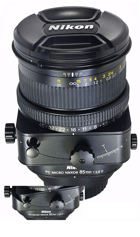 OBJECTIF NIKON PC MICRO NIKKOR 85 mm 1:2.8 D 700 Creil (60)