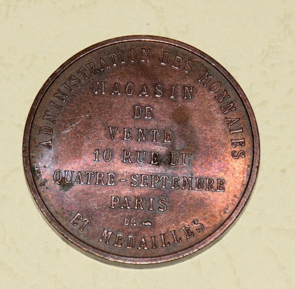 M&eacute;daille de la Monnaie de Paris - Dant Pondus 1767 
