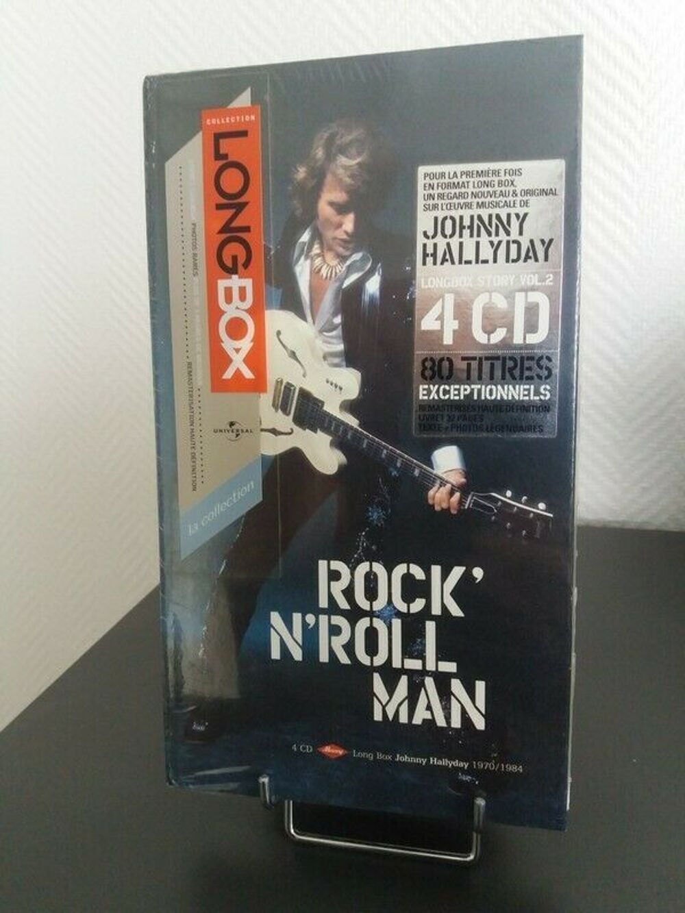 Coffret cd Johnny Hallyday - Rock'n roll man CD et vinyles