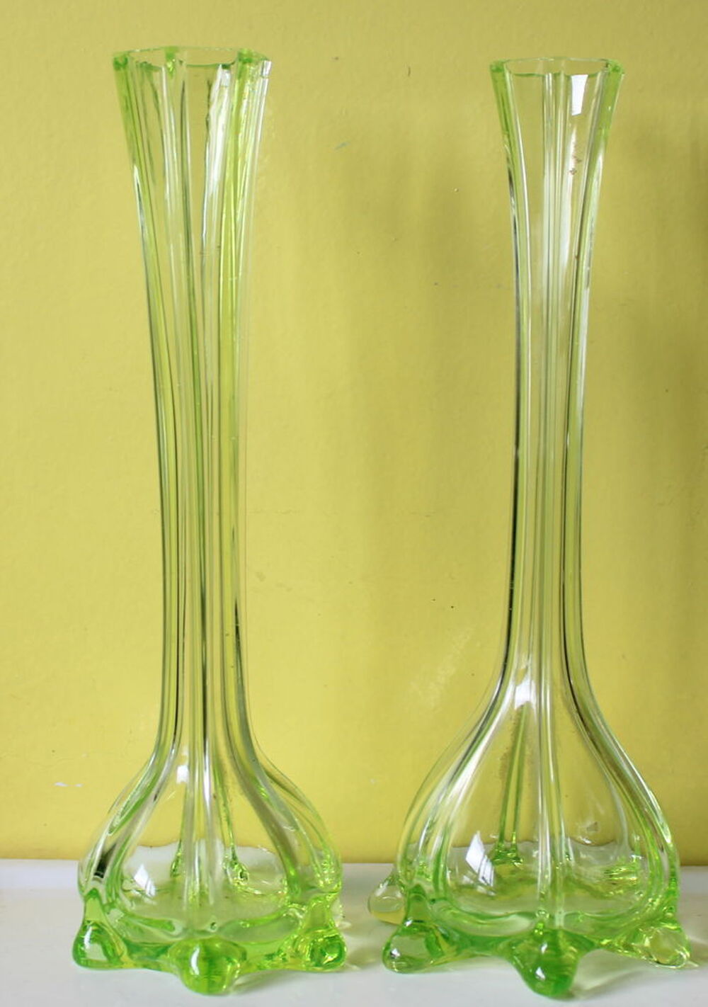 Vases soliflores Ouraline 1900 Décoration