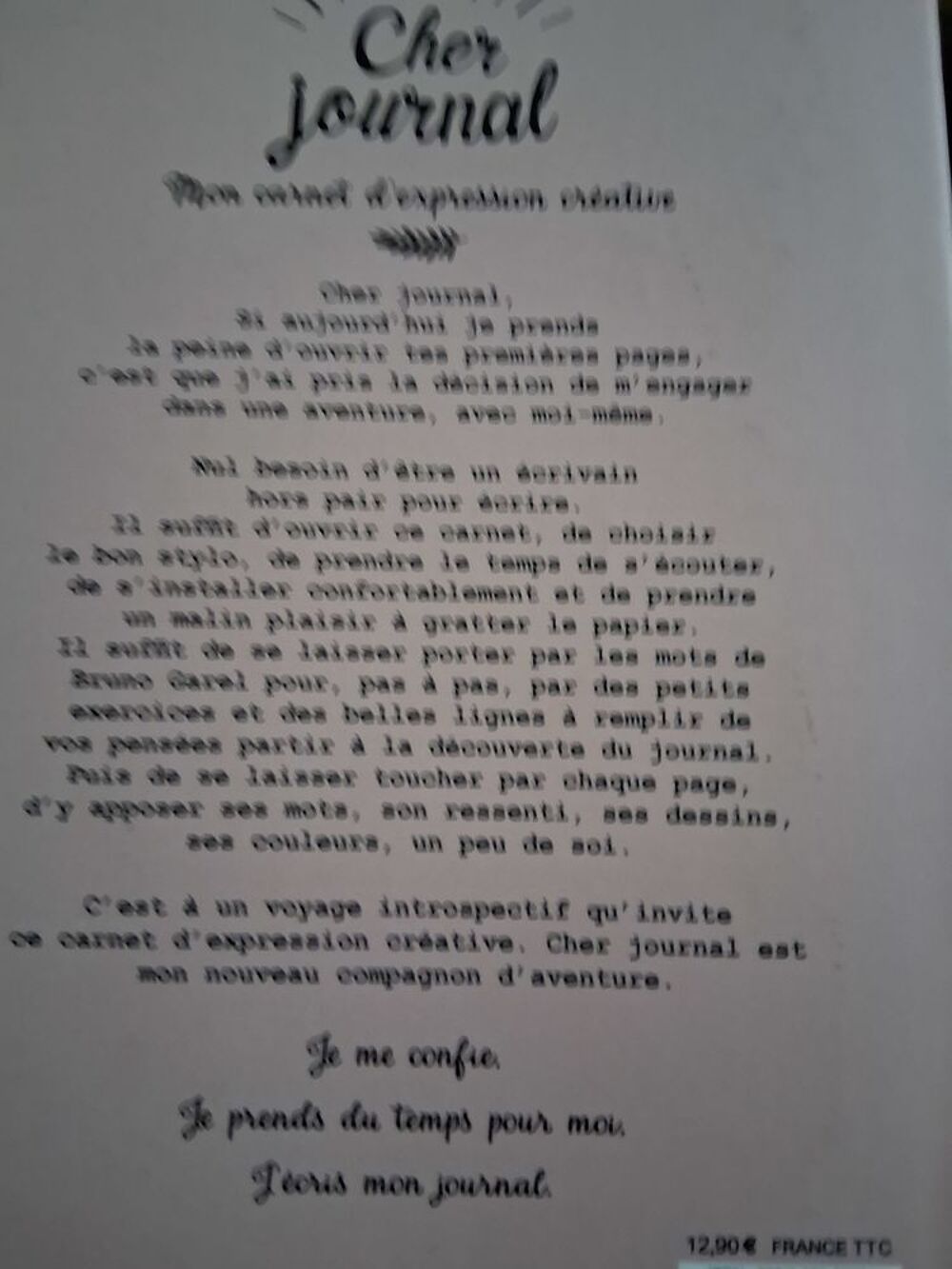 Livre journal Livres et BD