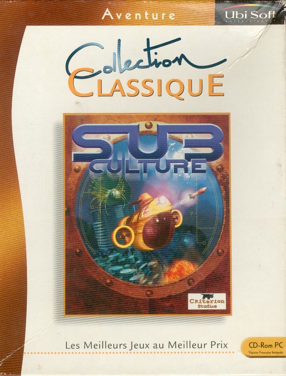 SUB CULTURE ? jeu pour PC
Jeux / jouets