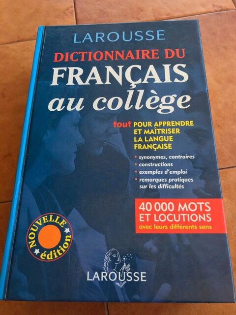 Dictionnaire du Français au Collège 30 Strasbourg (67)