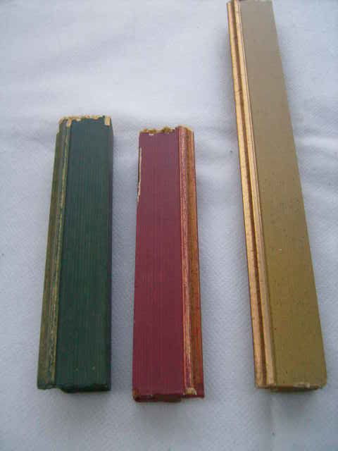 
137 m baguettes de 5 différentes couleurs et or pour cadres 350 Wolxheim (67)
