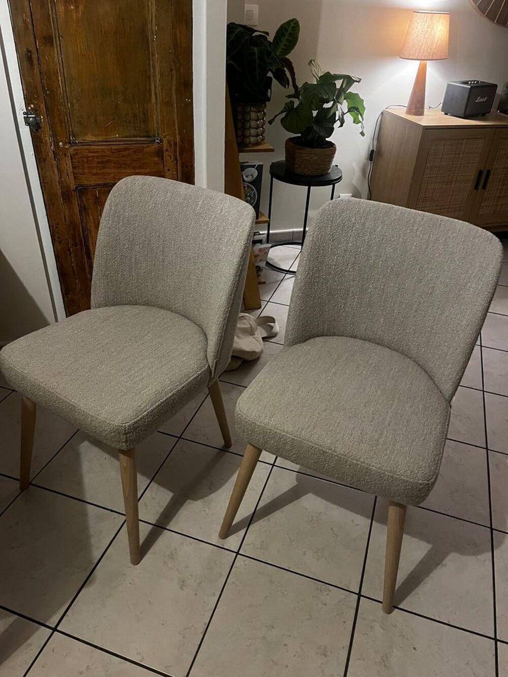 Lot de 2 chaises de salon Meubles