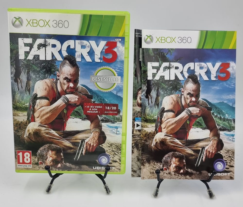 Jeu Xbox 360 Farcry 3 en boite, complet Consoles et jeux vidéos