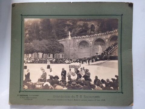 Photo Ancienne Bénédiction T.S Sacrement 1913 15 Nice (06)