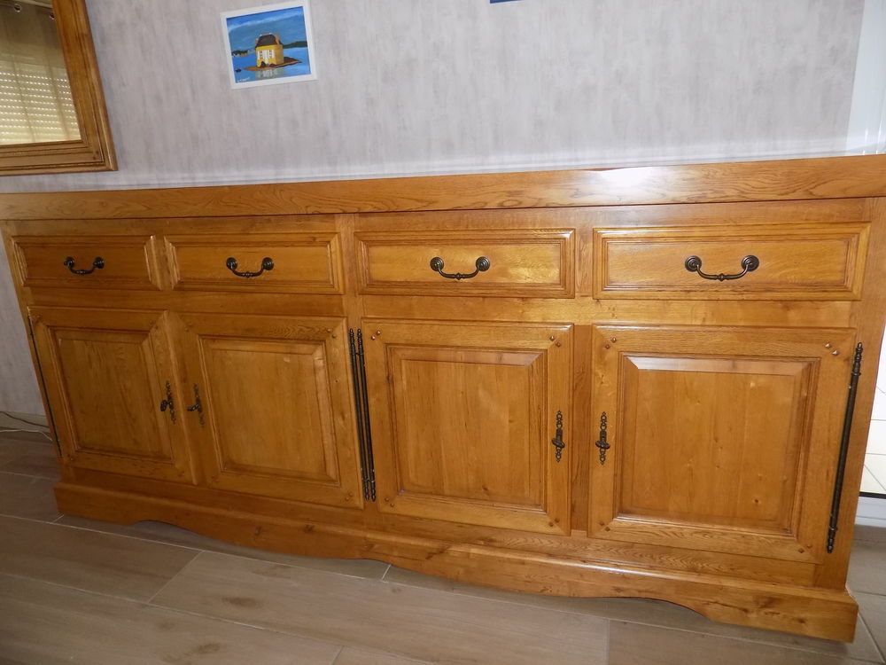 meubles de salle &agrave; manger en ch&ecirc;ne massif clair avrc m Meubles