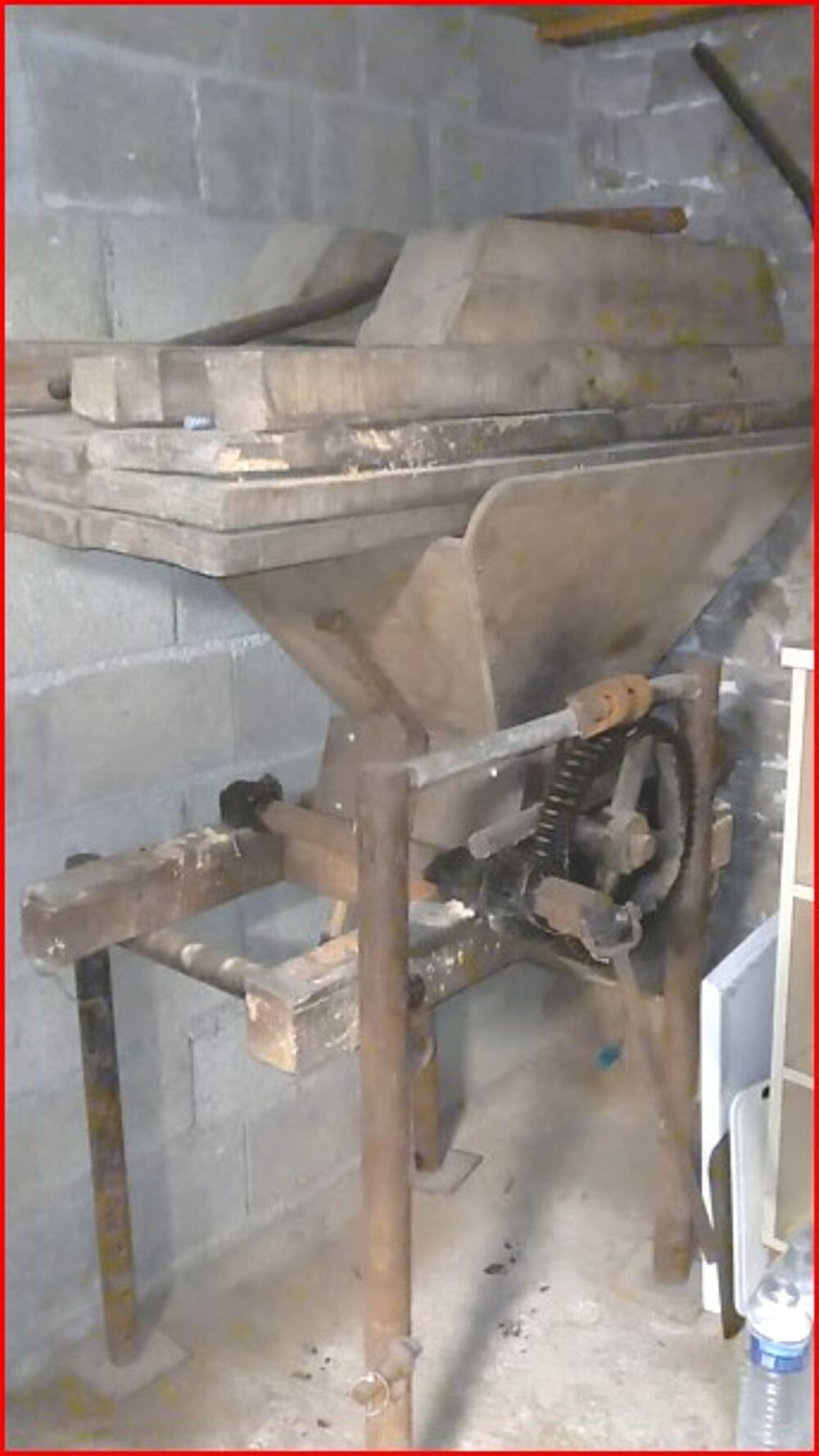 Pressoir et moulin &agrave; pommes Bricolage