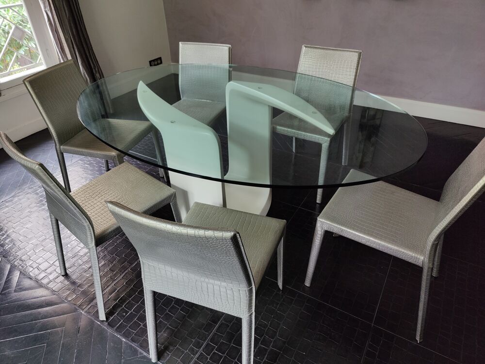 Table en verre tremp&eacute; Cattelan Italia Meubles