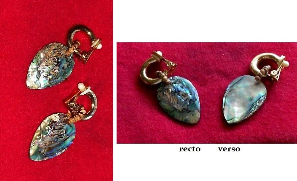 Boucles d'Oreille Opale des mers Bijoux et montres