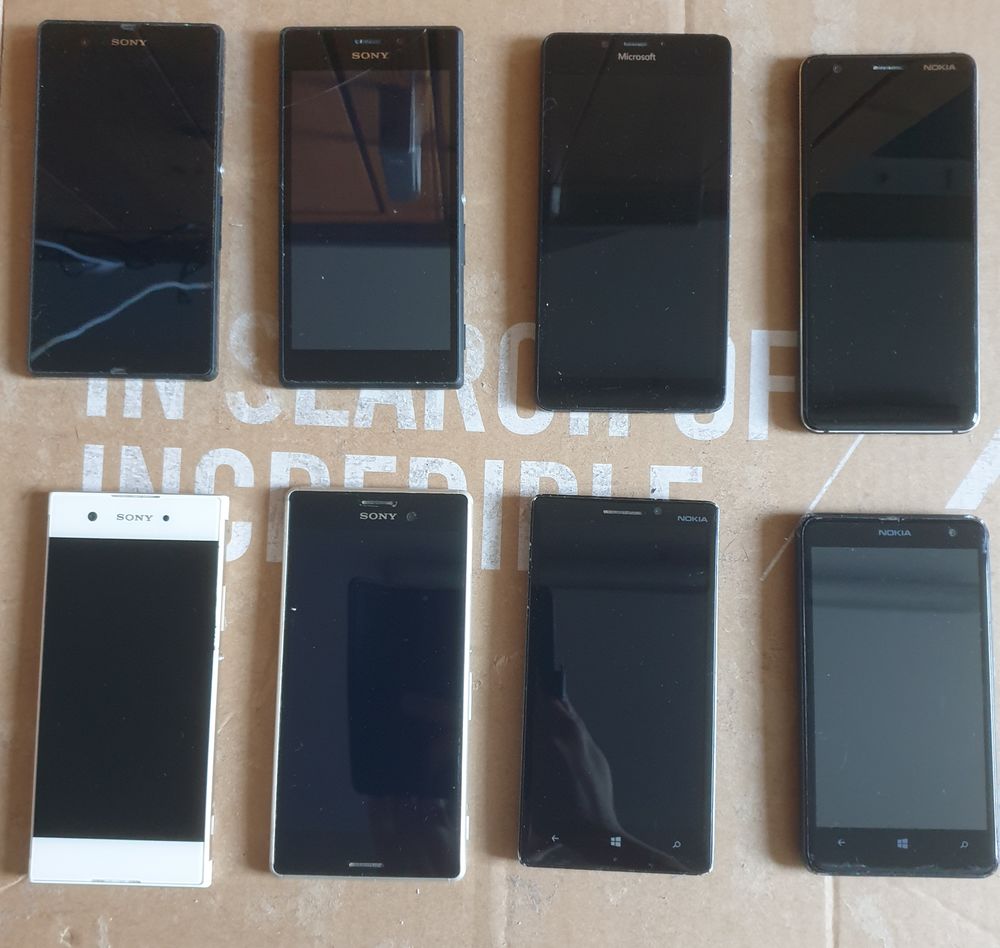 Lot smartphones 15 Téléphones et tablettes