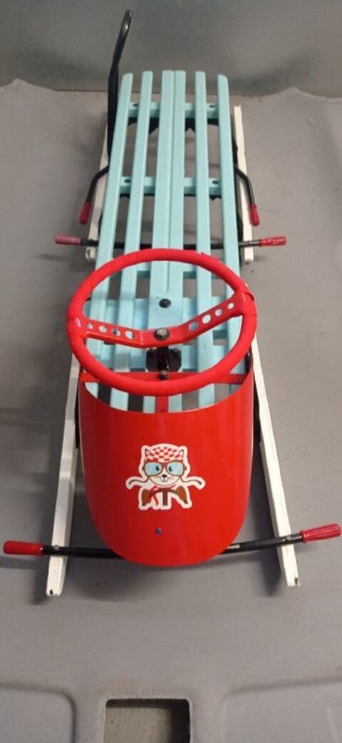 Luge bois annes 60' 180 Oloron-Sainte-Marie (64)