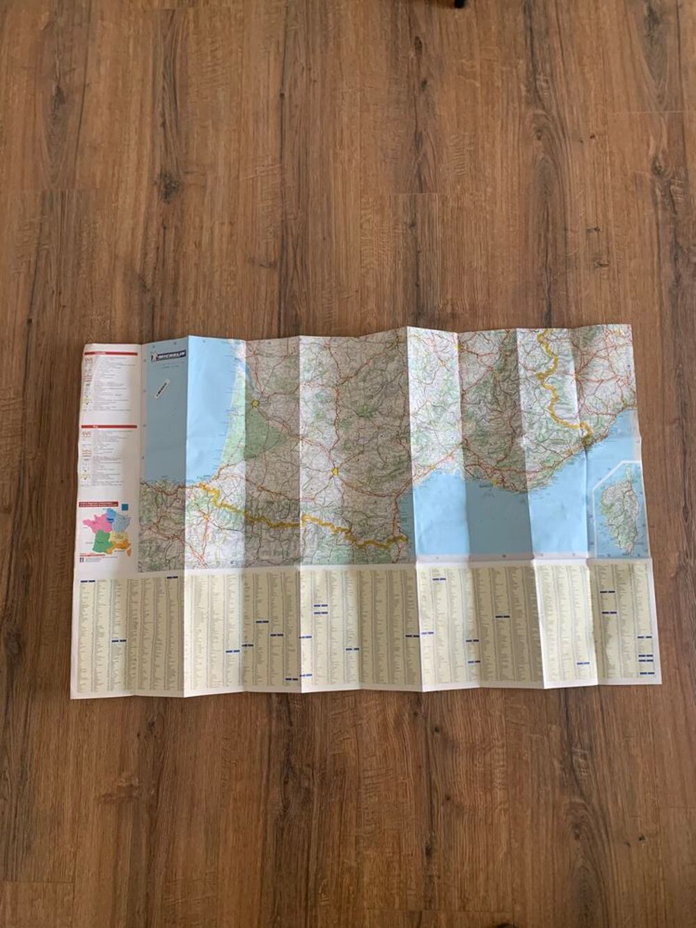 Carte routi&egrave;re Michelin 792 " France national 