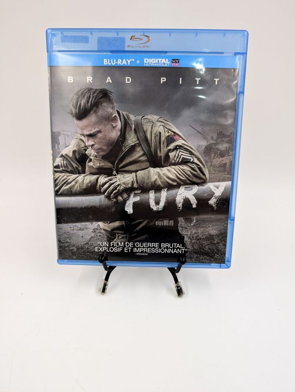 Film Blu-Ray Disc Fury en boite DVD et blu-ray