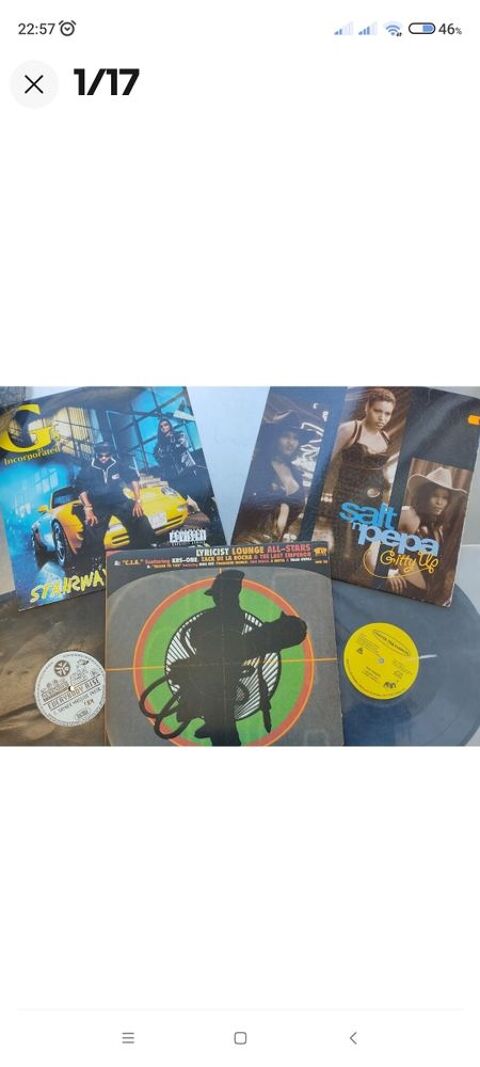 Lot Vinyl RAP US.
Lot de 4 maxi RAP US 39 La Seyne-sur-Mer (83)