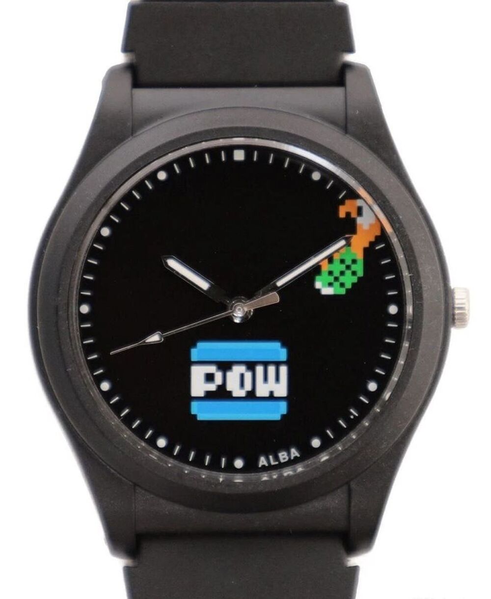 Edition limit&eacute;e de 3 montres &agrave; quartz Alba Beams Super Mario Bijoux et montres