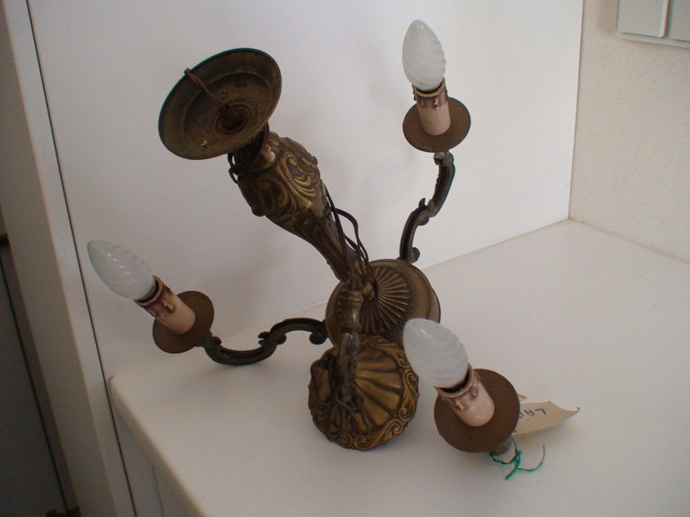  lustre en bronze Décoration