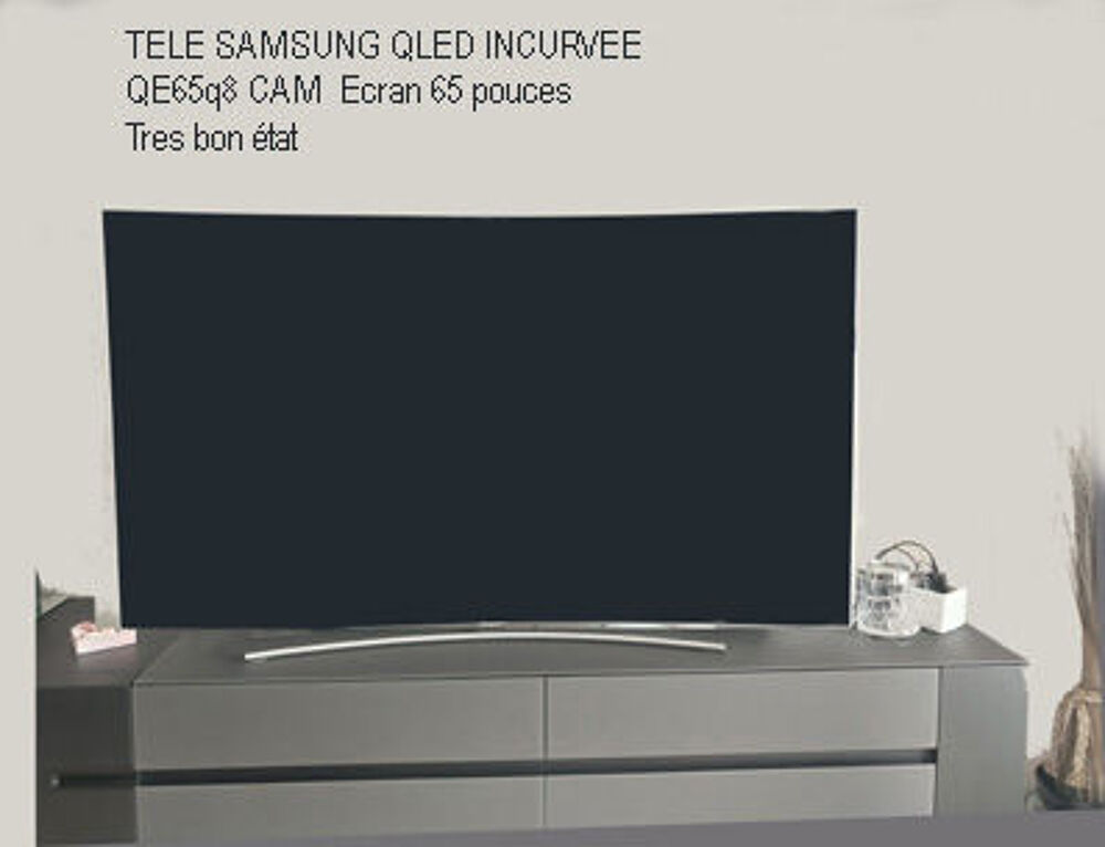 T&eacute;l&eacute;vision incurv&eacute;e Sangsung Photos/Video/TV