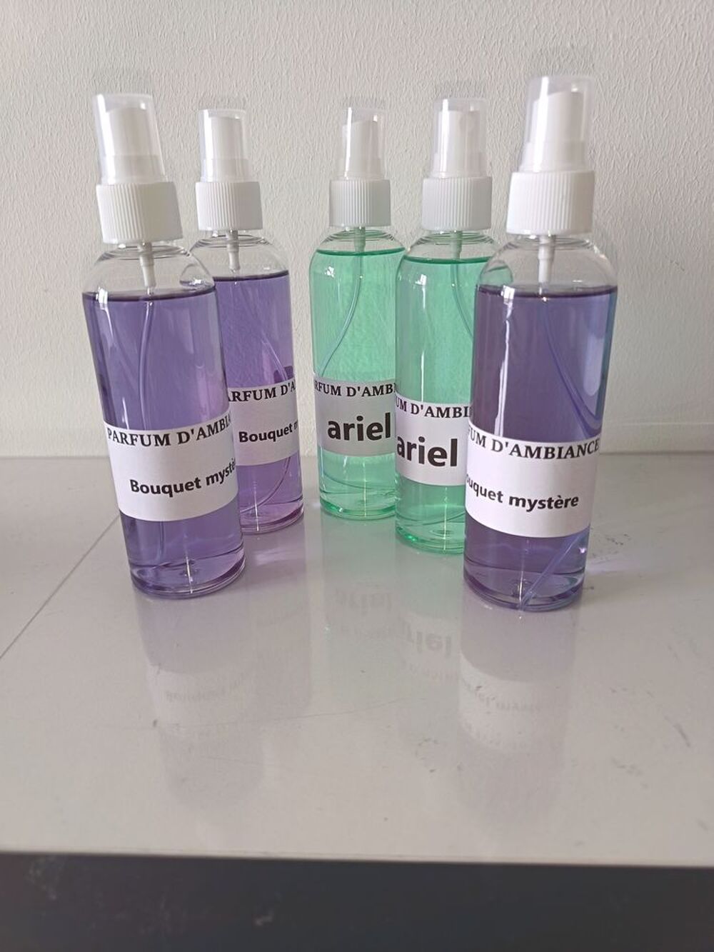 lot de 5 parfums d'ambiance en 200ml D�coration