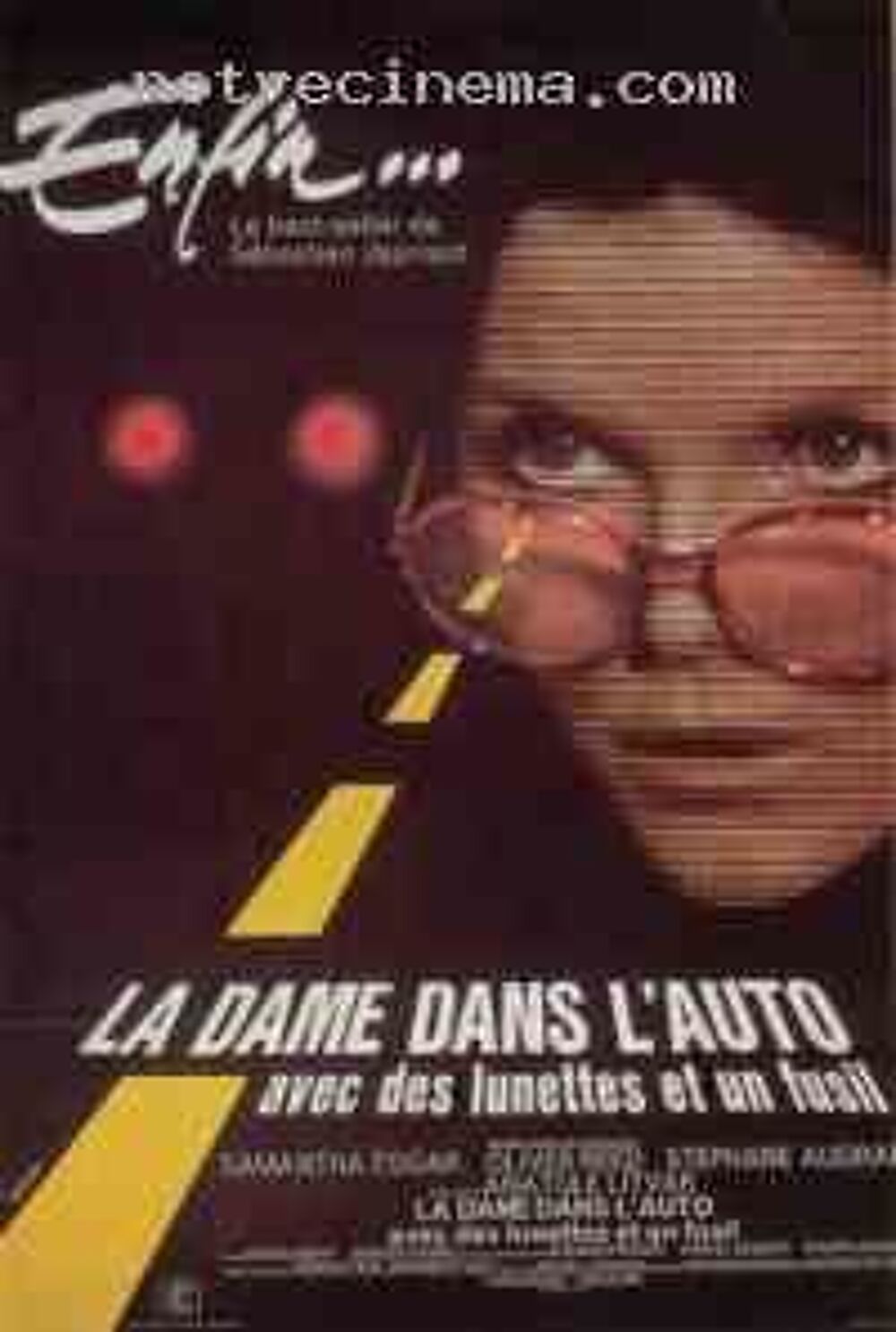 LA DAME DANS L'AUTO AVEC DES LUNETTES... DVD et blu-ray