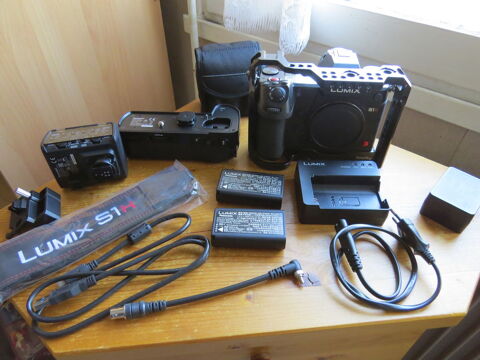 PANASONIC S1H  + GRIP + KIT XLR + CAGE + 2 BATTERIES ..... 2499 Villeurbanne (69)
