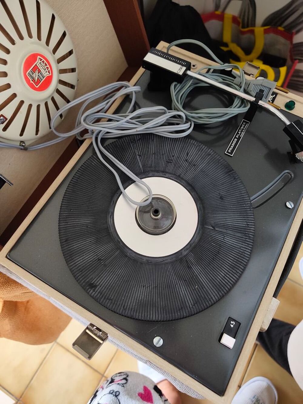 Tourne-disques vintage Franceplatines. Audio et hifi