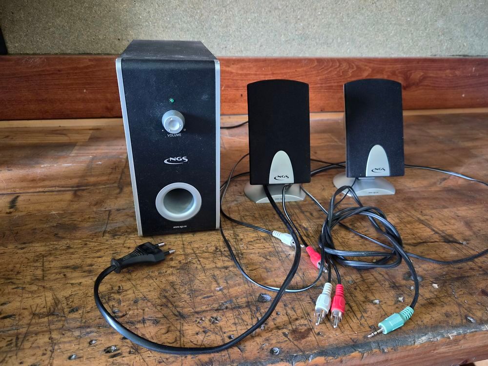 Enceinte + caisson son ordinateur Audio et hifi