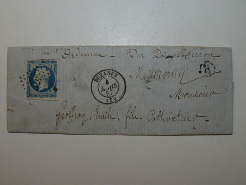 Lettre ancienne Buzancy n571 4-03-1857 8 Saujon (17)