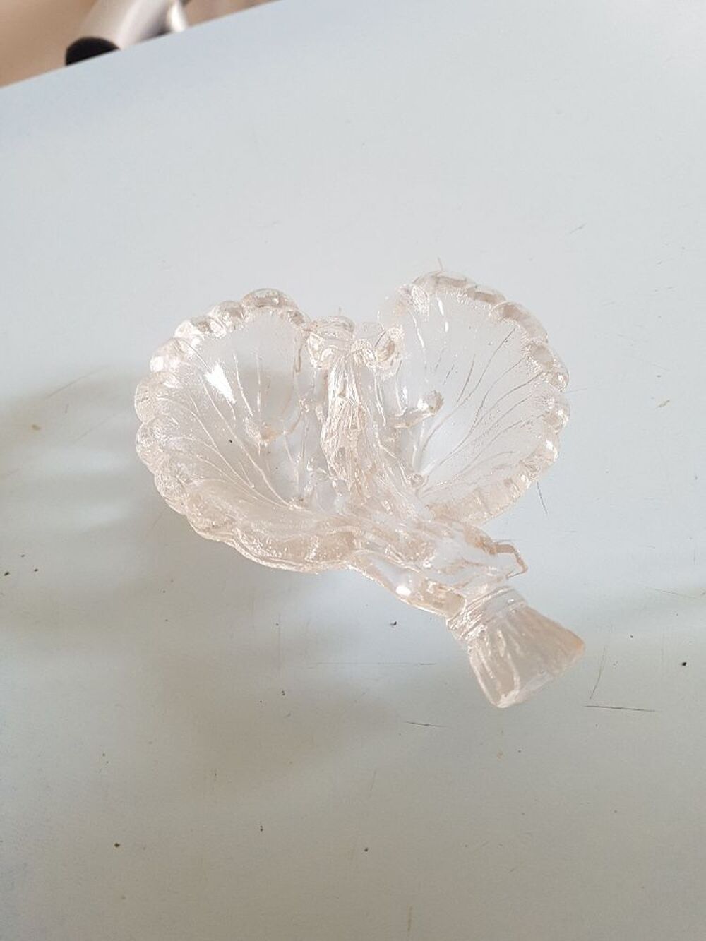 Petite Coupelle en cristal avec manche Cuisine