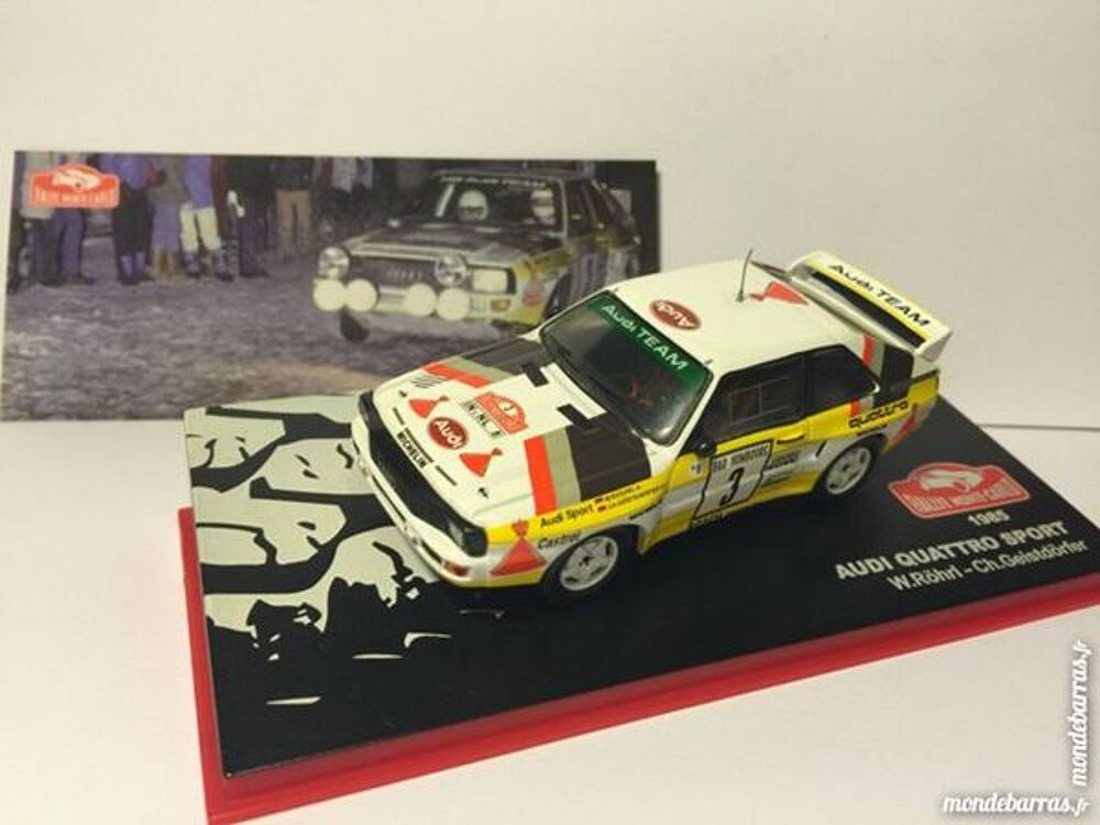 Audi Quattro Monte Carlo 1985 Ixo 1/43 Neuf boite Jeux / jouets