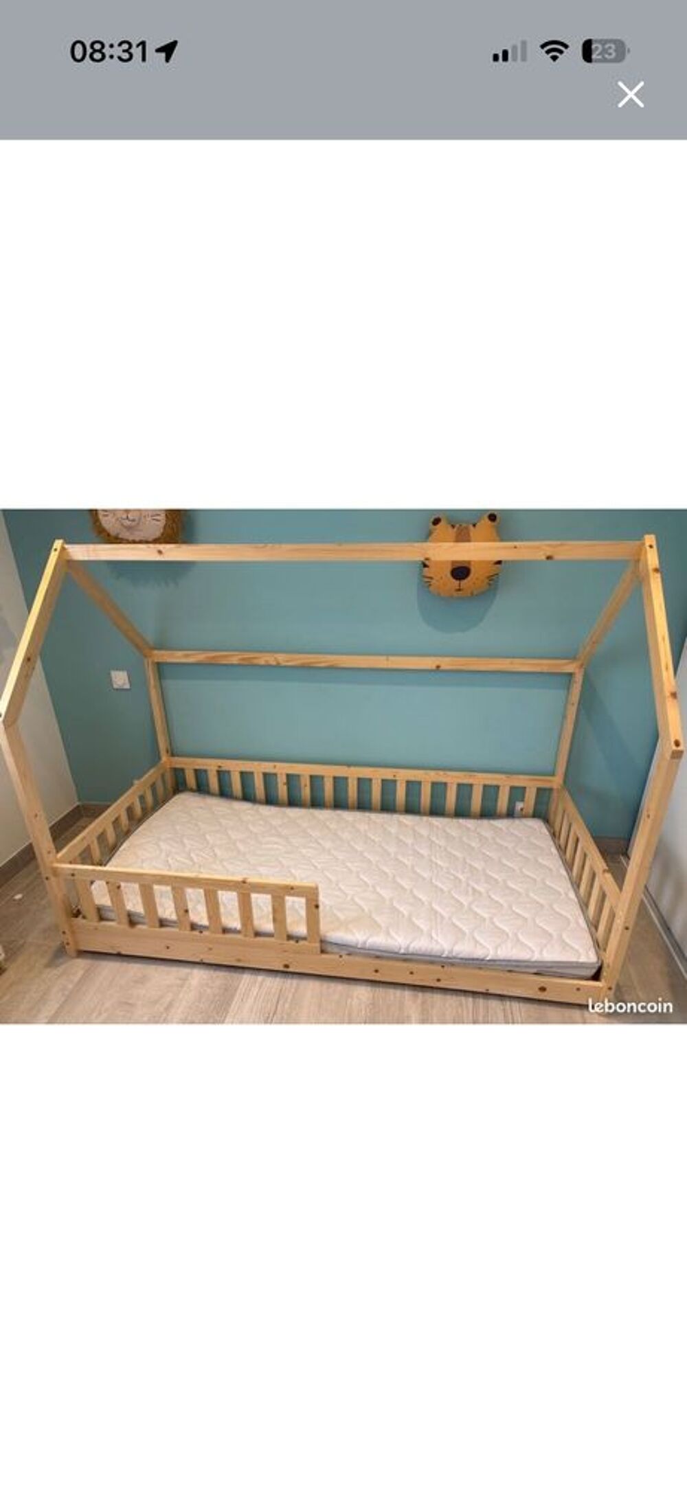lit cabane Mobilier enfants