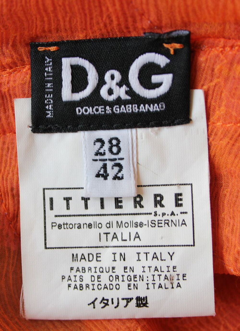 Top mousseline et dentelle DOLCE &amp; GABBANA T.38 Fr Vêtements