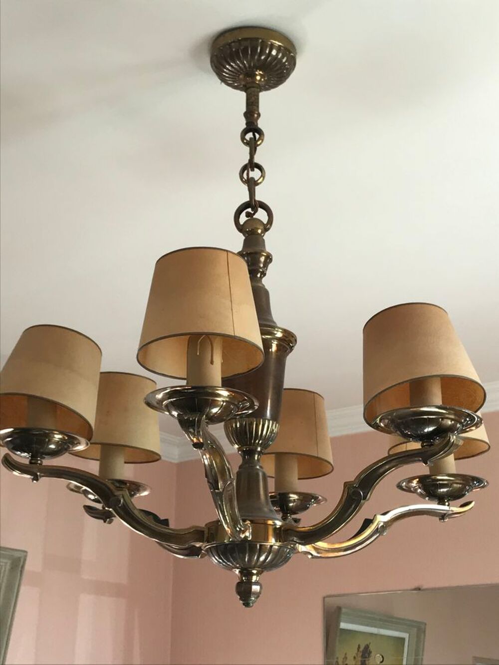 JOLI LUSTRE ARTS DECO ANNEE 1960 Décoration