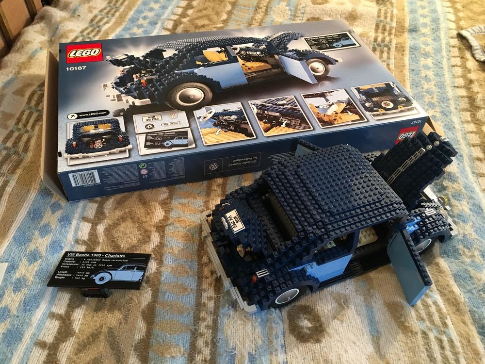 Lego 10187 VW Beetle complet avec bo&icirc;te et notice Jeux / jouets