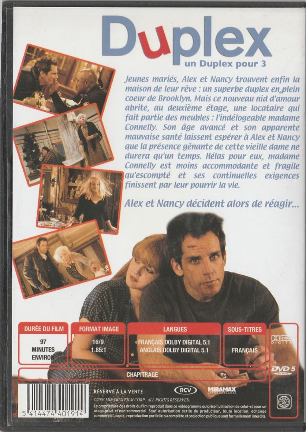 Duplex un Duplex pour 3 DVD et blu-ray
