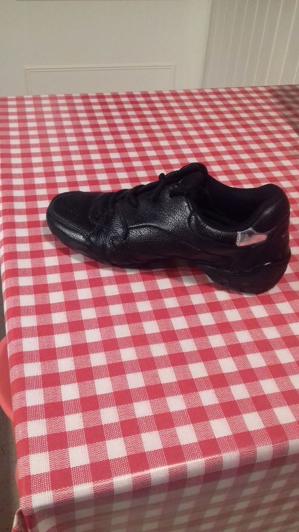 Chaussures de danse en cuir noir pour femme pointure 38 Chaussures