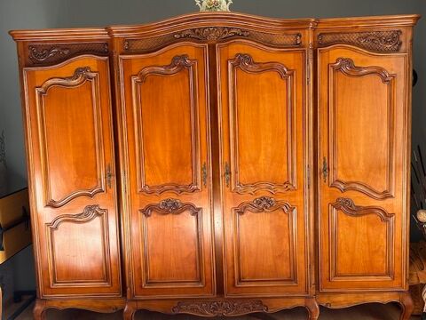 garde robe merisier massif 80 Saujon (17)