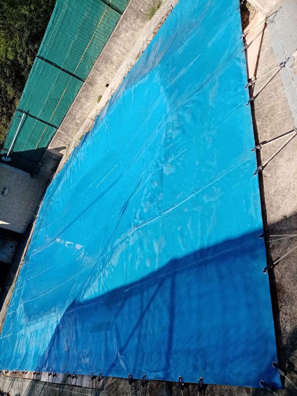 BACHE de s&eacute;curit&eacute; piscine 8,30 x 5,30 Sports