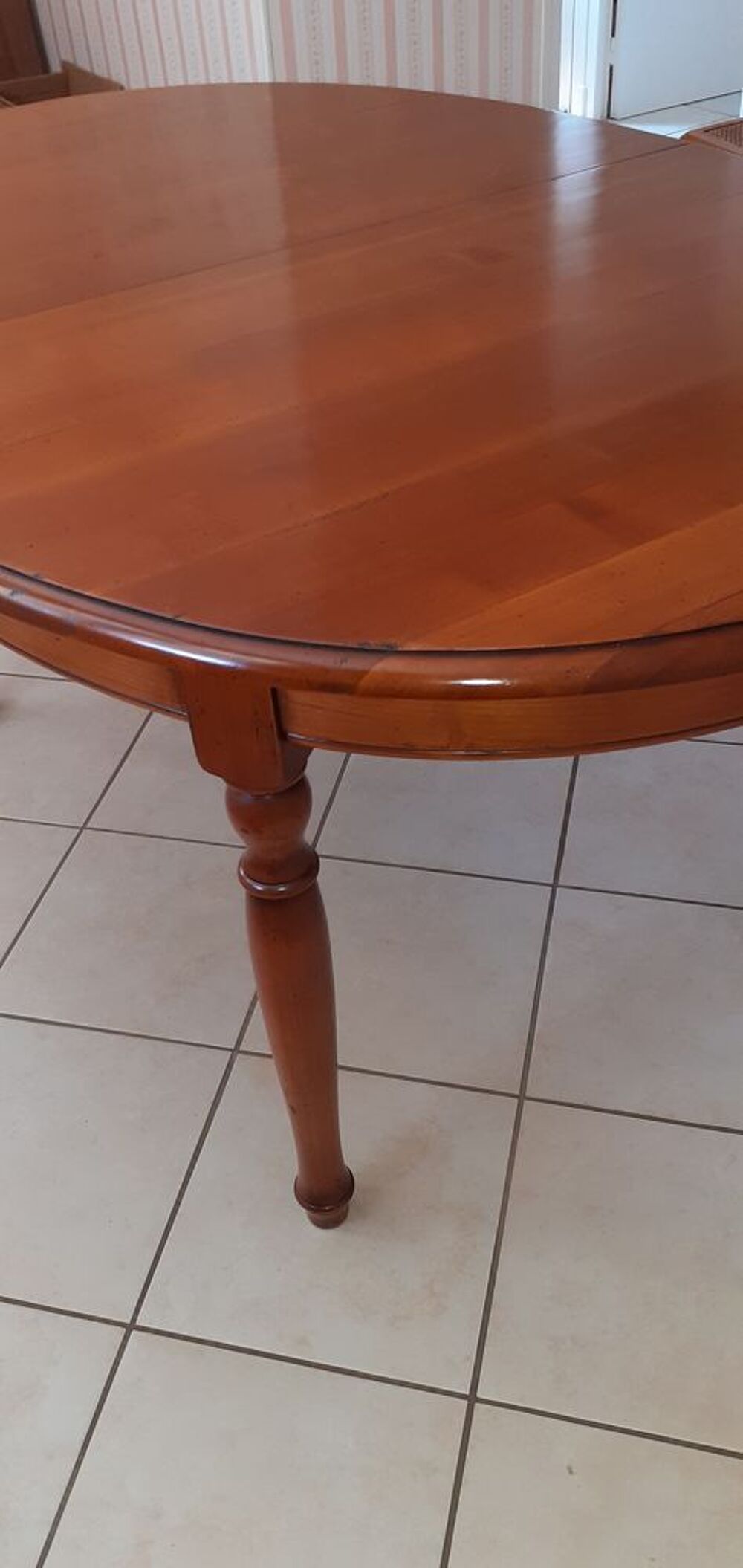 Table 100 % merisier + 6 Chaises Meubles