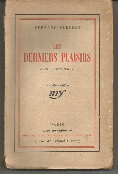 Fernand FLEURET : les derniers plaisirs 4 Montauban (82)