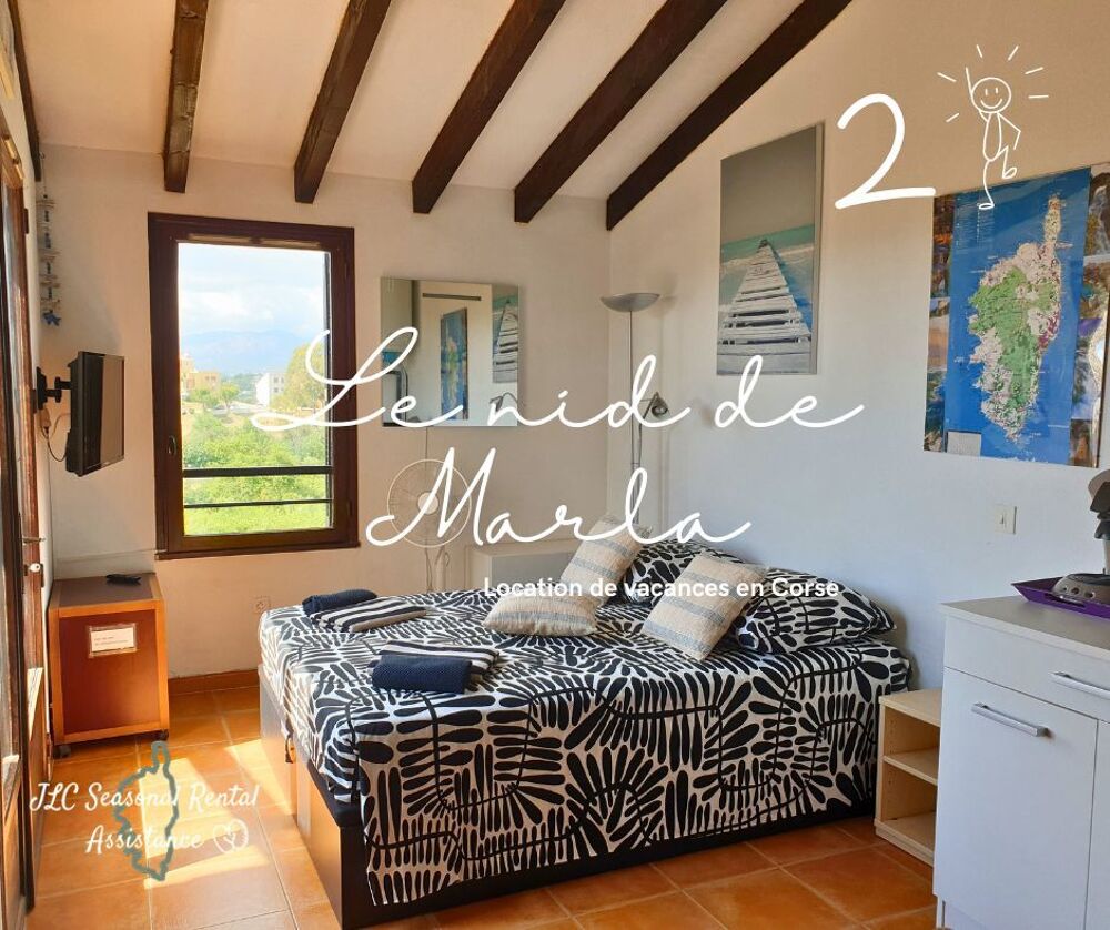   Le Nid de Marla, vue mer et piscine à Porticcio Corse, Porticcio (20166)