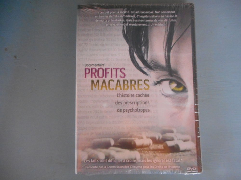 DVD Documentaire &quot;Profits Macabres&quot; DVD et blu-ray
