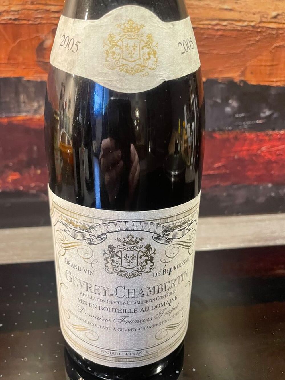 1 Bt GEVREY CHAMBERTIN 2005 Domaine Fran&ccedil;ois TRAPET Bourgogn Cuisine
