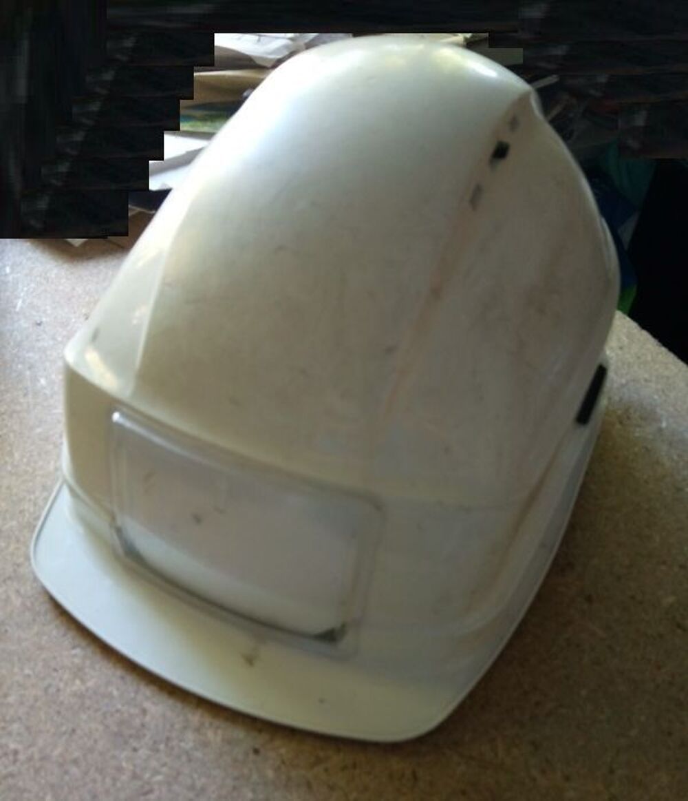 Casque de chantier IRIS 2 Auboueix - taille 49 &agrave; 65 cm Bricolage