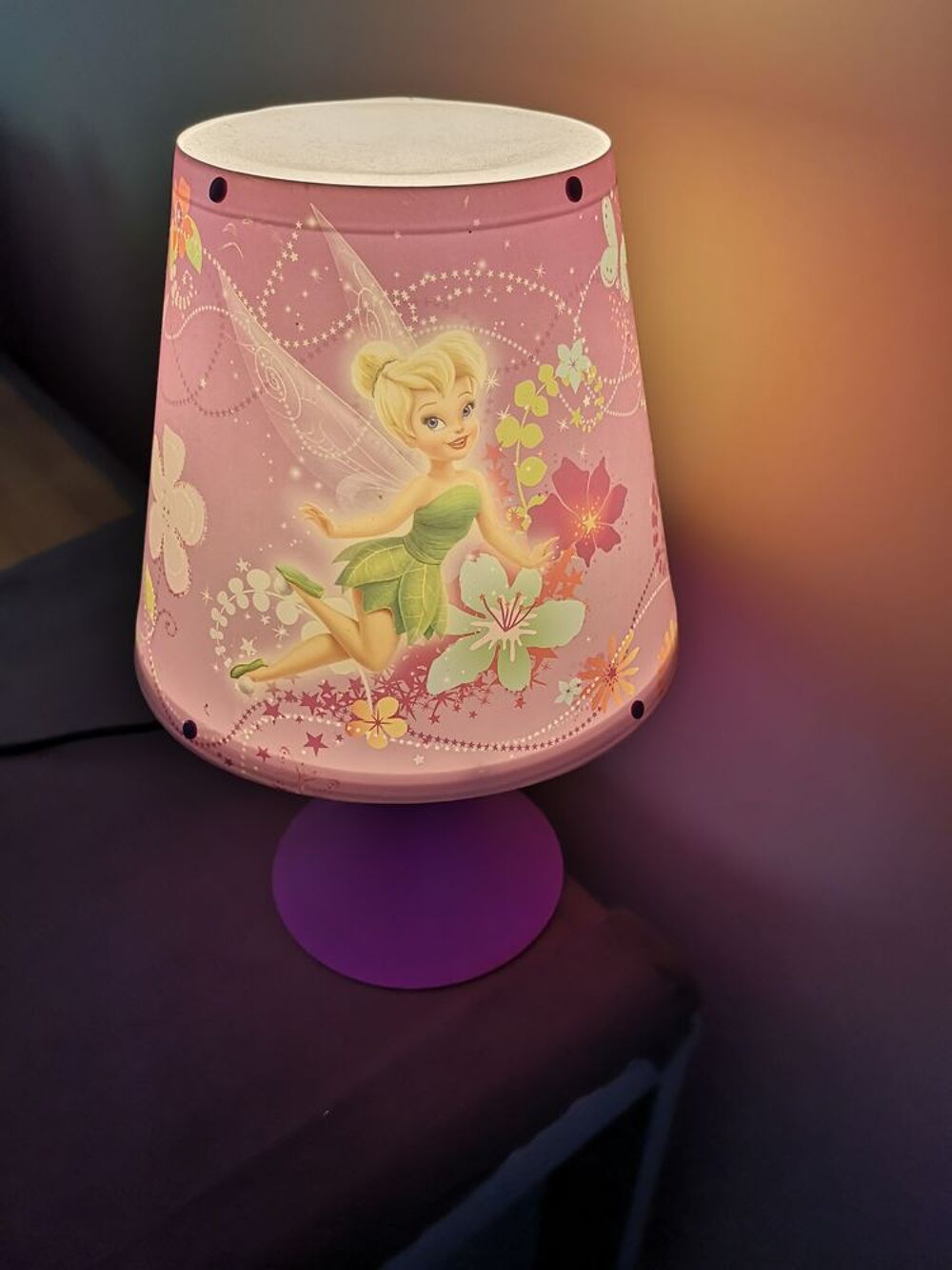 Lampe f&eacute;e clochette Décoration