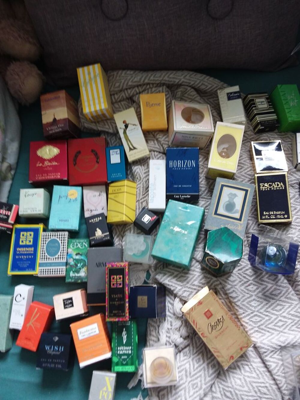 Collection parfums miniatures 