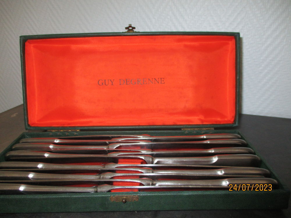 COUTEAUX DE TABLE GUY DEGRENE Cuisine