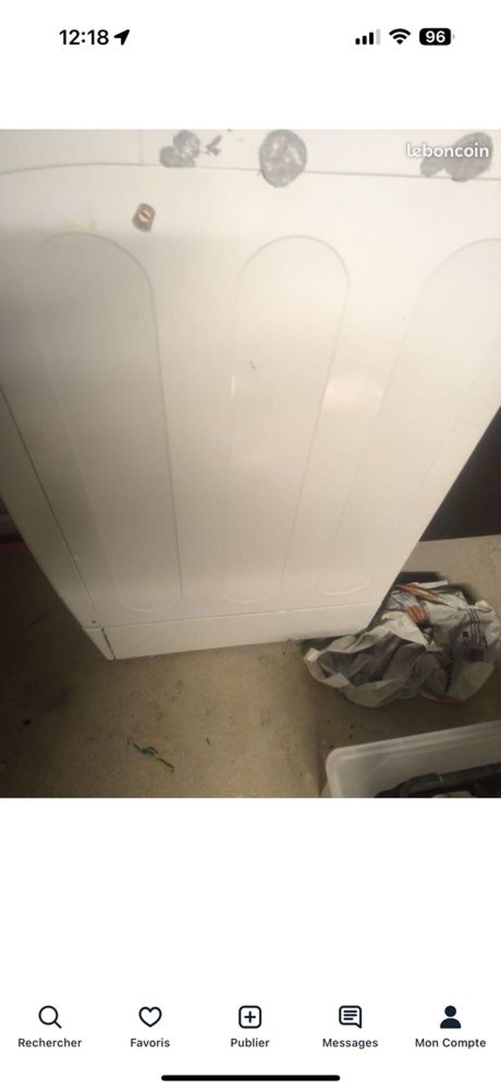 lave linge Electroménager